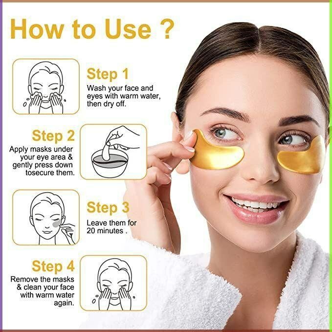 Gold Eye Mask Patches