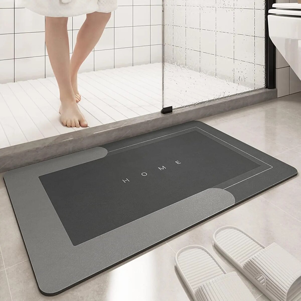 Bathroom absorbing mat