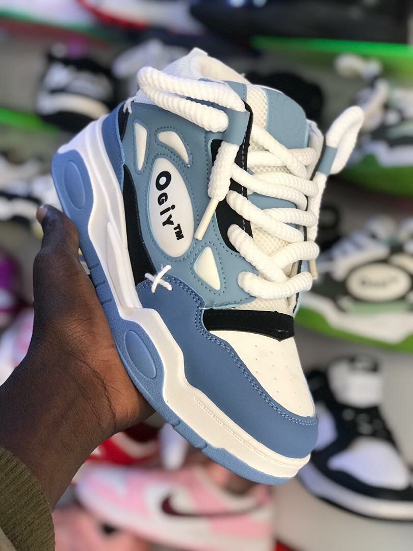 Baskets Enfants Bleu et Blanc