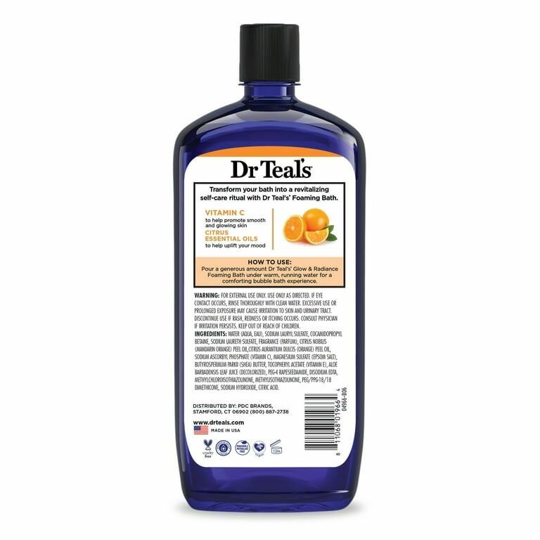 Bain Moussant Vitamine C Dr Teal's