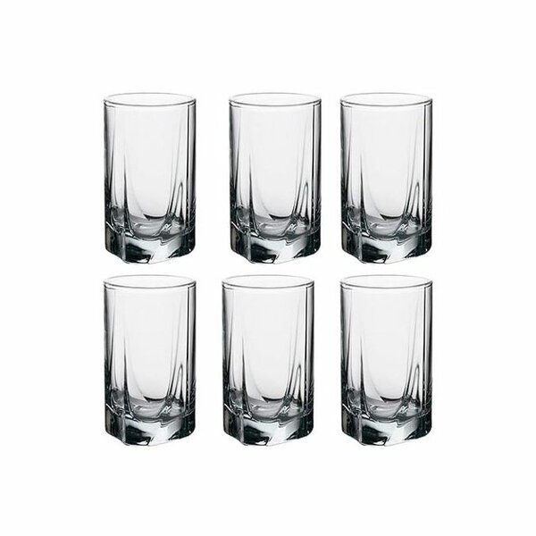 VERRE Lot De 6 Verres A Eau - Transparent
