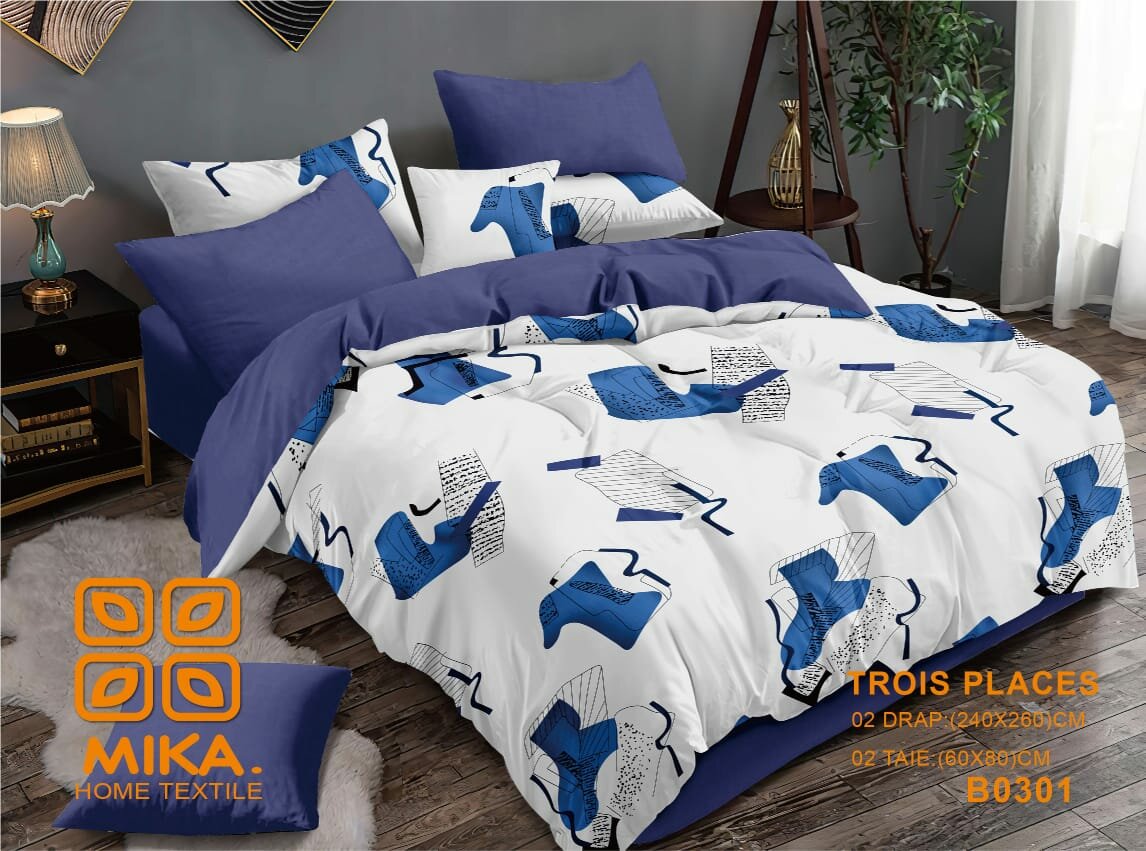 Parure de lit géométrique MIKA