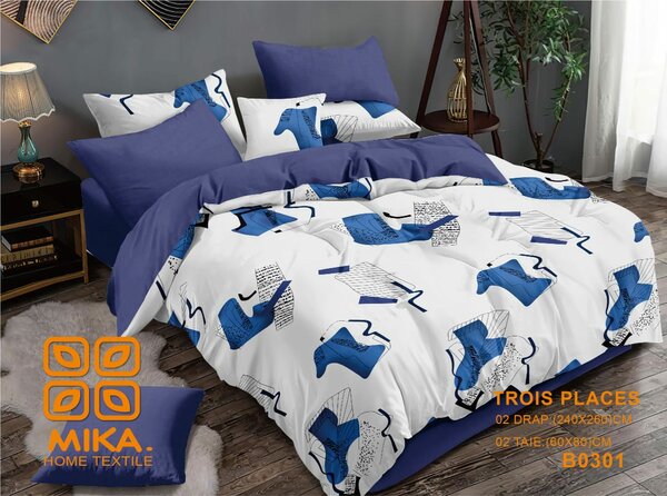 Parure de lit géométrique MIKA