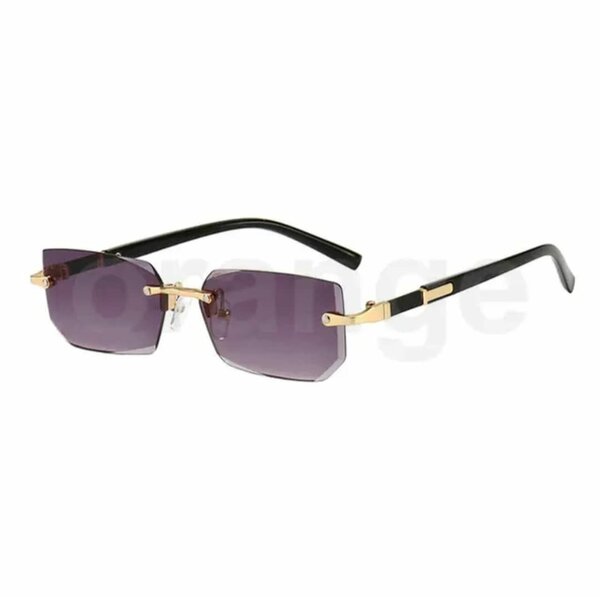 Lunettes de soleil rectangulaires