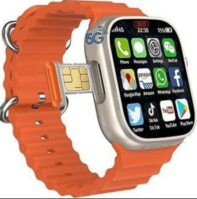 Montre intelligente X8 avec SIM et 5G