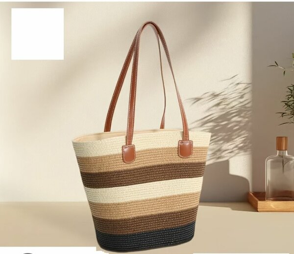 Sac fourre-tout à rayures