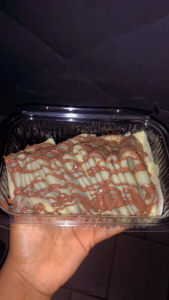 Crêpes au chocolat délicieux