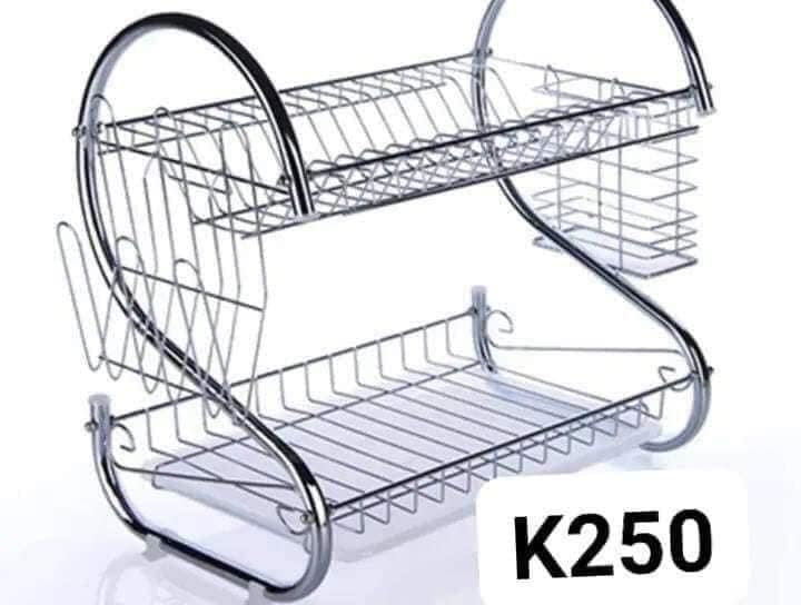 shelf above the sink