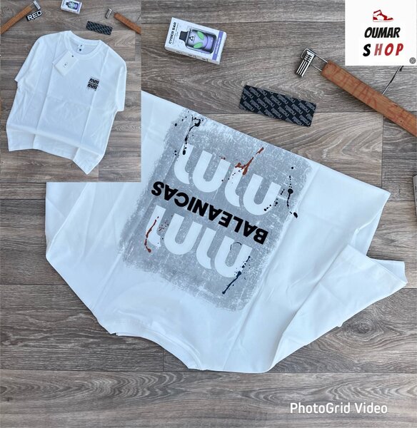 T-shirt blanche unisexe graphique