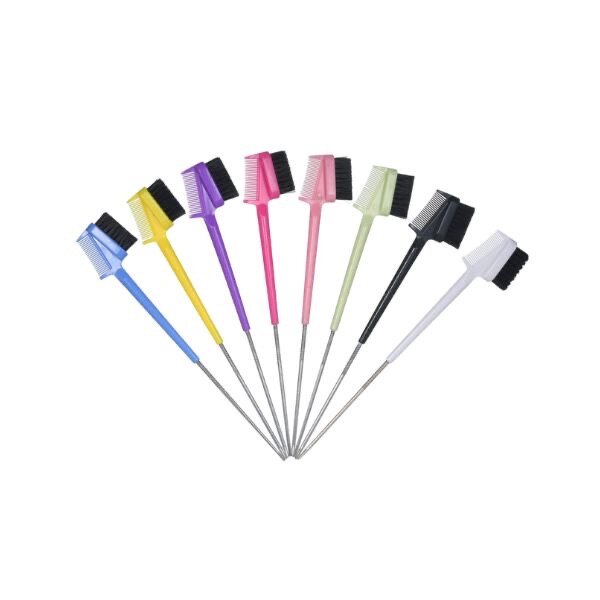 Edge brush and braiding comb