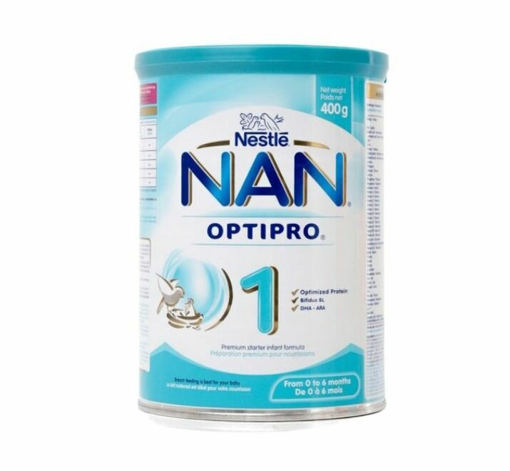 Nan 1,2,3 baby food