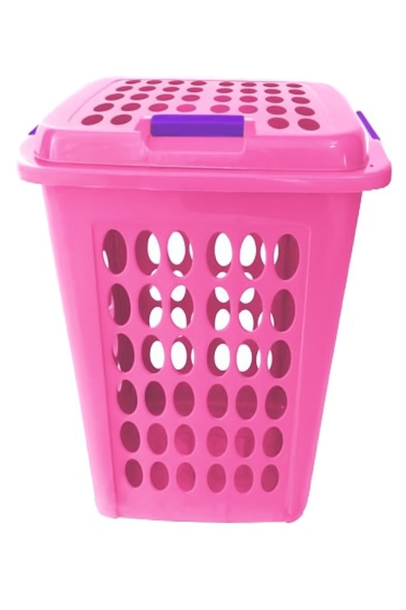 Panier à linge ventilé coloré