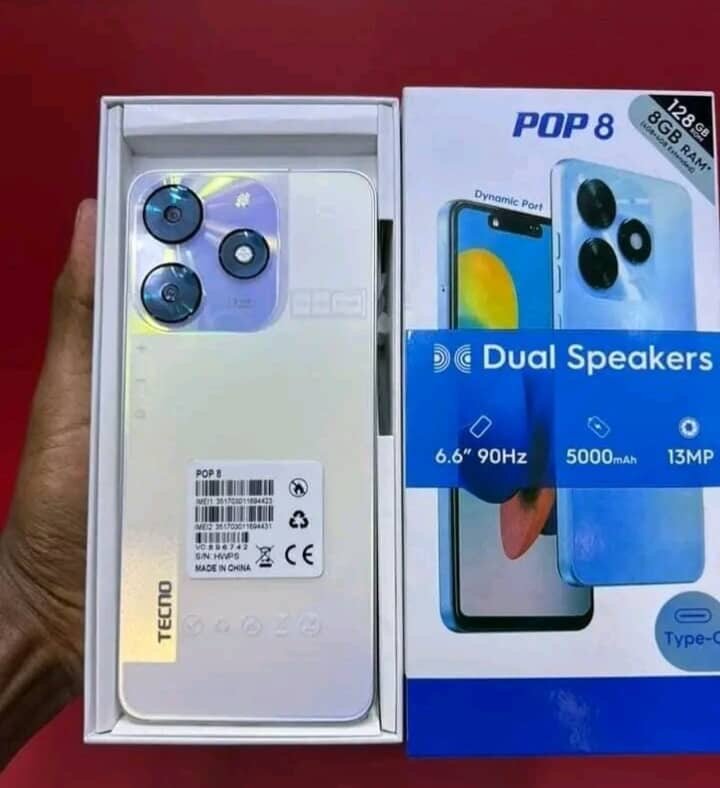 Tecno Pop 8 Smartphone 128GB