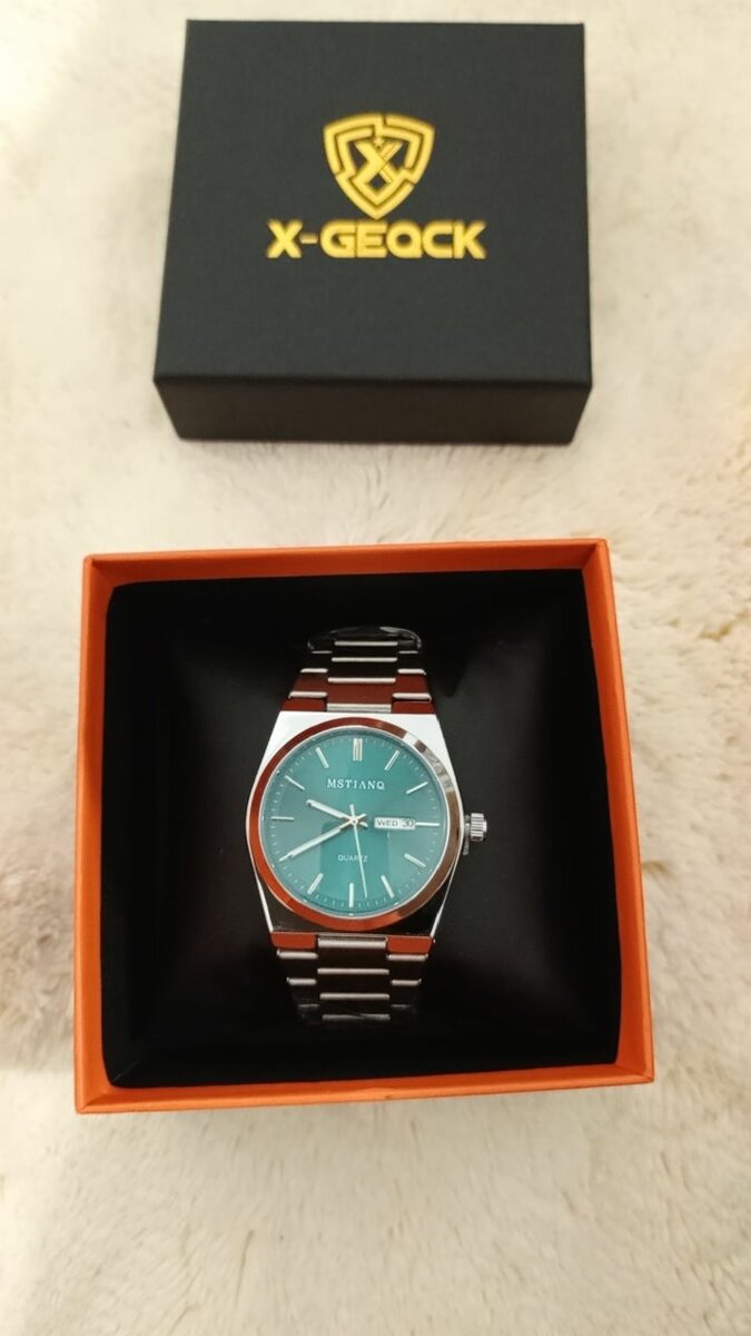 Montre Belmond , vert eau