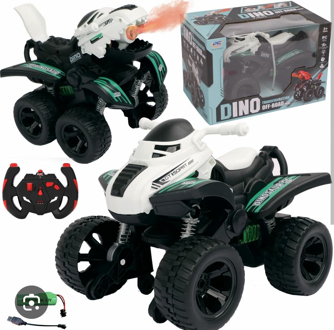 Dino Voiture Transformable RC