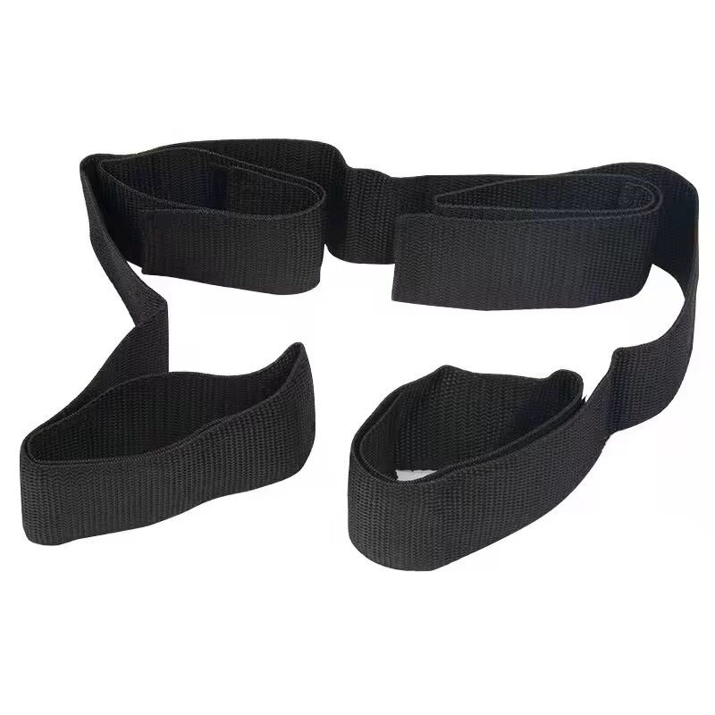 Sangles BDSM résistantes noires