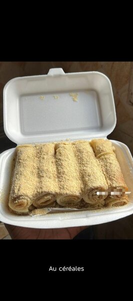 Roulés de crêpes céréalières