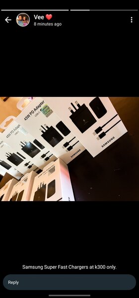 Super Fast SamSung Chargers 45W 5A cable