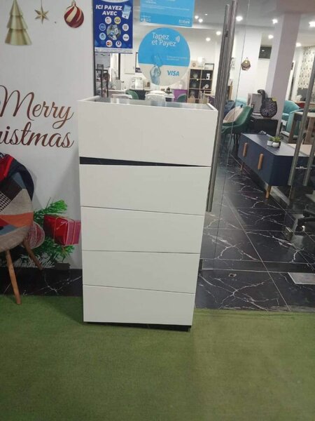 Commode blanche moderne