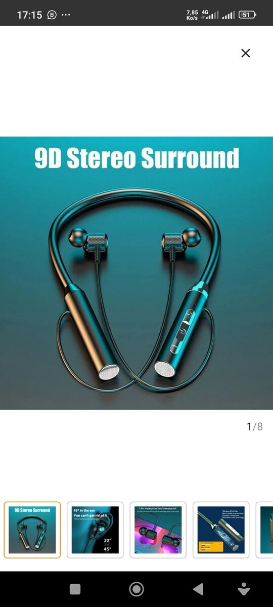 Wireless sport bluetooth Earphone