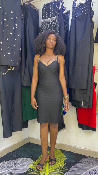 Robe noire élégante