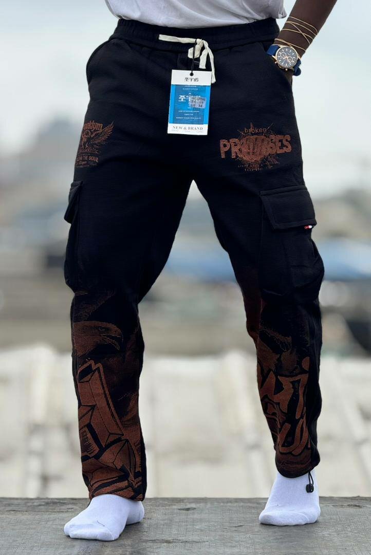 Pantalons cargo décontractés homme