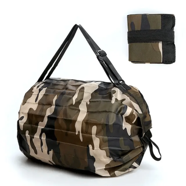 Sac de sport pliable camouflage
