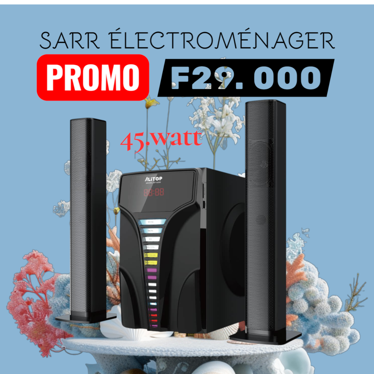 Système de haut-parleurs Altop