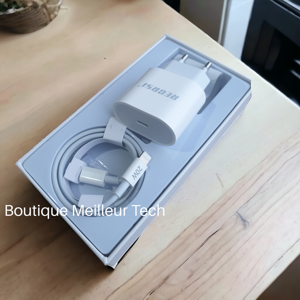 Chargeur Rapide 20w Pour Iphone - Lightning RECRSI Qualité