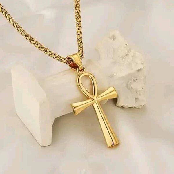 Collier Ankh Doré