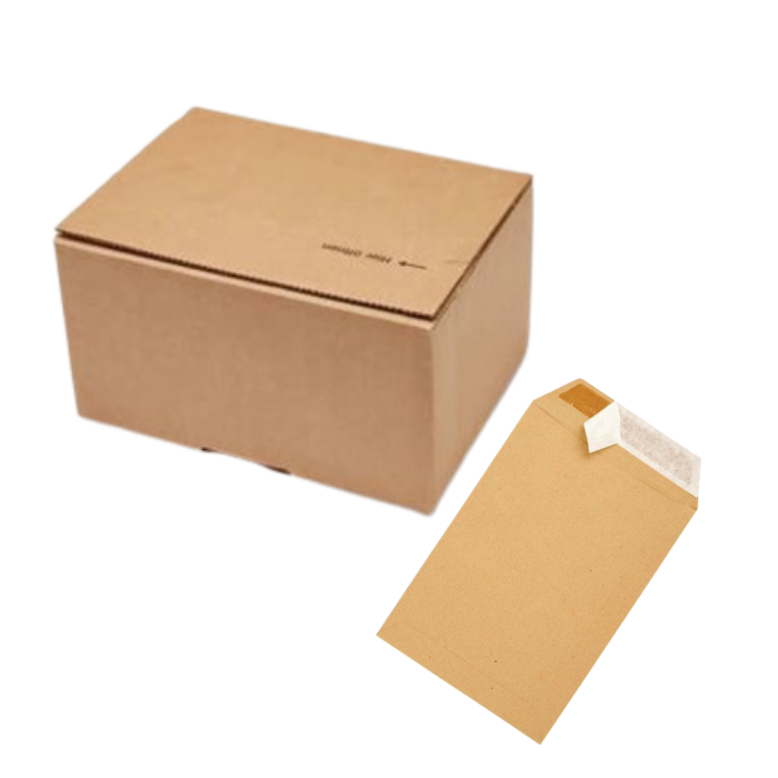 Le carton d'enveloppe poche