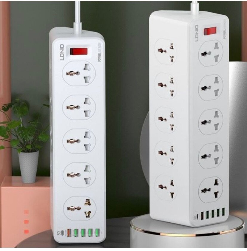 LDNIO 10 outlets Extension Board