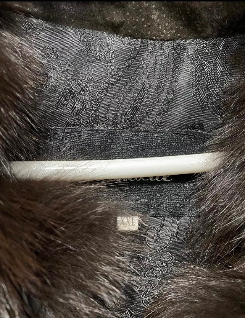 Норковая жилетка