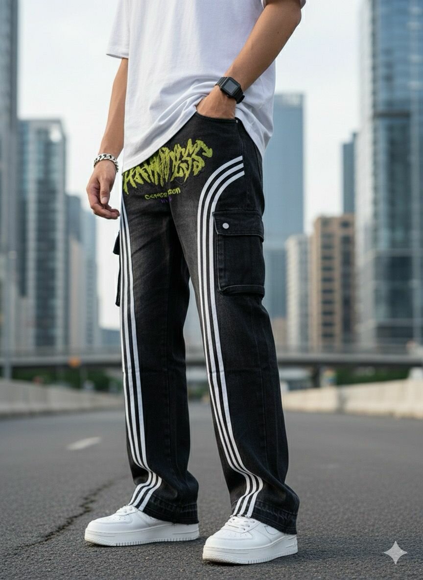 Jean décontracté style urbain