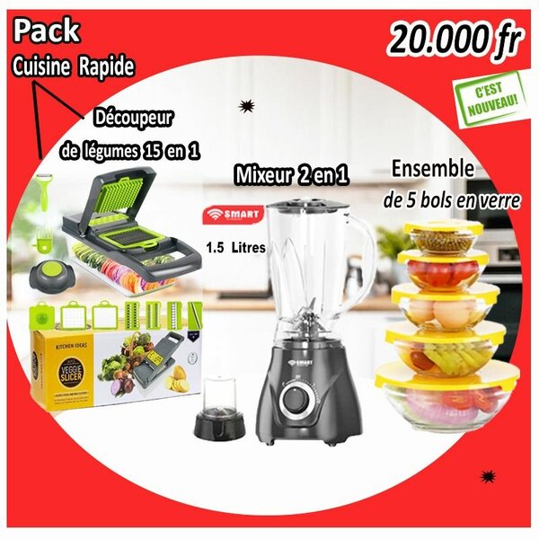 Pack Cuisine Rapide 3 en 1