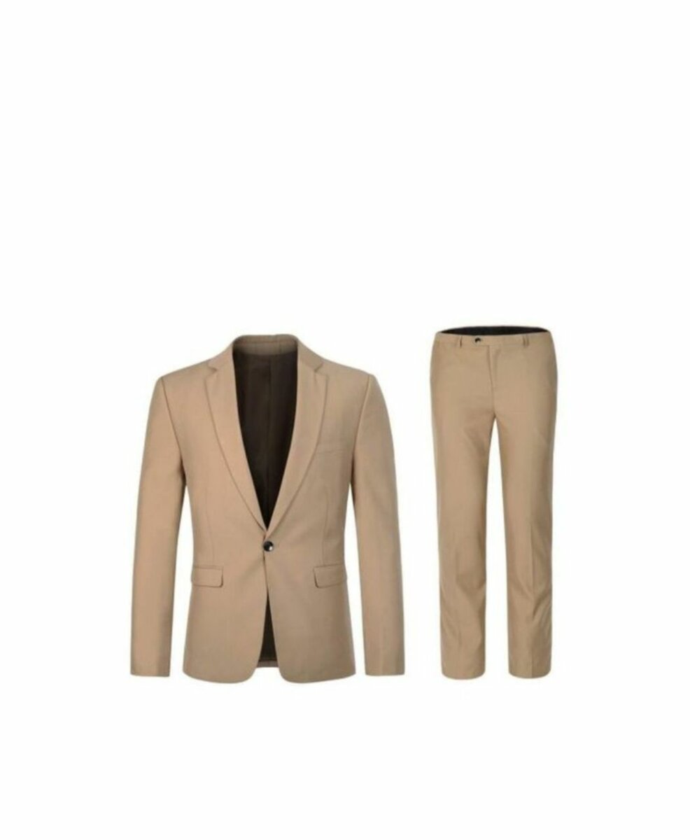 Ensemble VESTE 02 Piece-MARRON