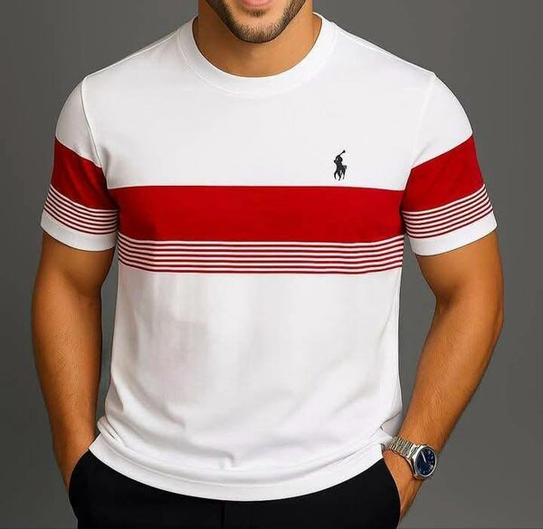 T-shirt rayé pour homme