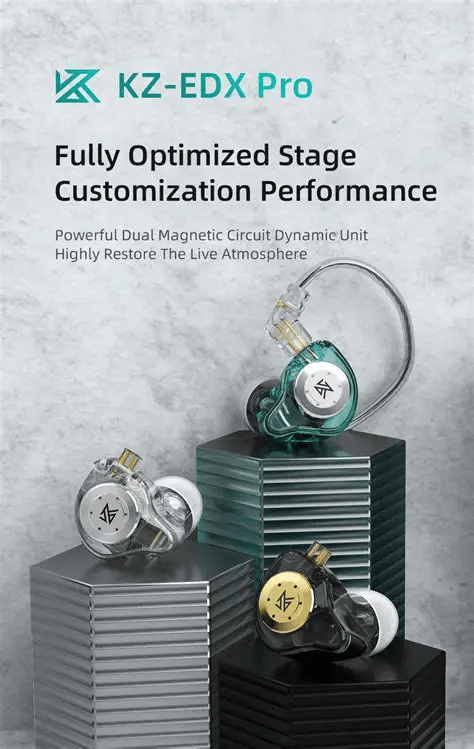 Écouteurs KZ-EDX Pro Performants