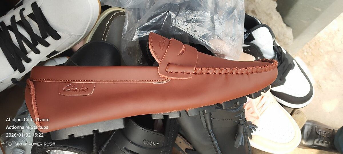 Mocassins en cuir élégants