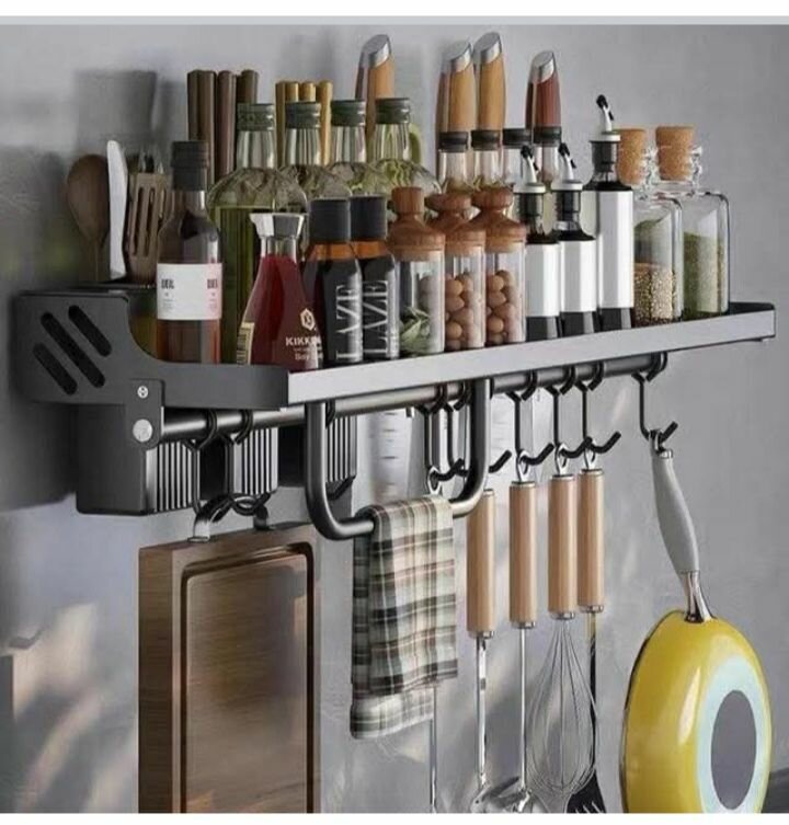 Étagère murale de cuisine multifonction