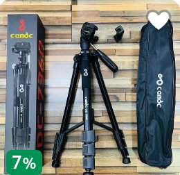 Trépied pour appareil photo Candc professionnel