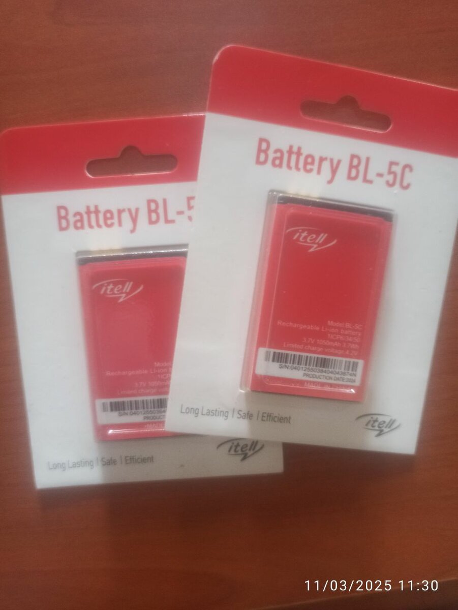 Itel original battery BL-5C for small phones