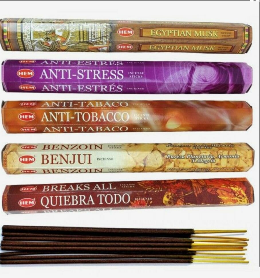 Encens importés et locaux pour le bien-être familial etsonne