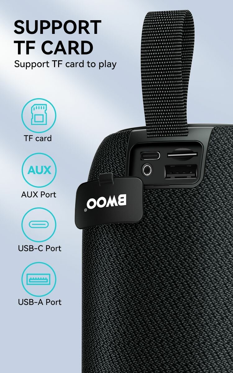 Enceinte bluetooth BWOO BW86