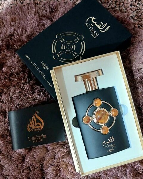 Lattafa al qiam silver and gold