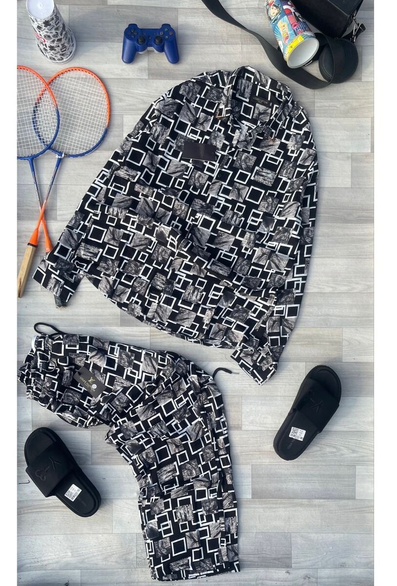 Pyjama homme moderne motifs