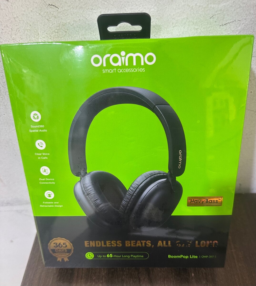 Oraimo Casque Bluetooth BoomPop