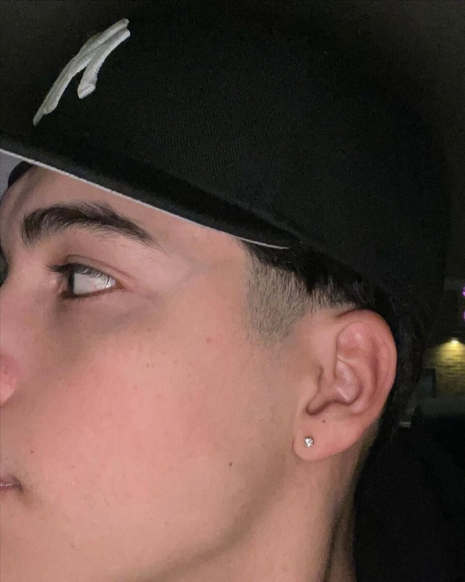 Men's Diamond Stud Earrings