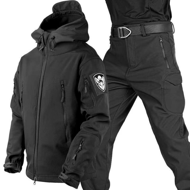 Ensemble survêtement tactique homme