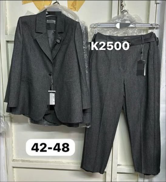 men's gray suit